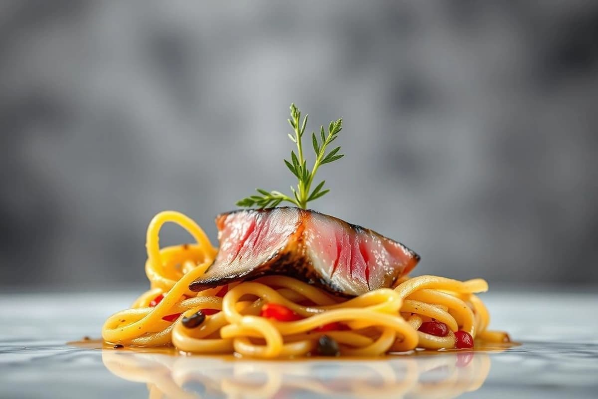 Atún en la Brisa del Mediterráneo