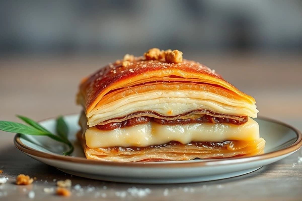 Baklava de Huevo: Un Postre Turco con un Toque de Dulzura y Textura Crujiente
