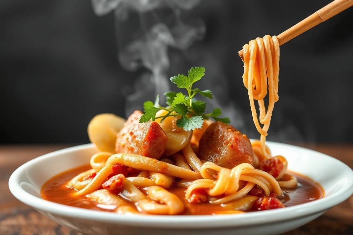 Bún Bò Huế de Ternera: Un Plato Vietnamita para un Cumpleaños con Sabor