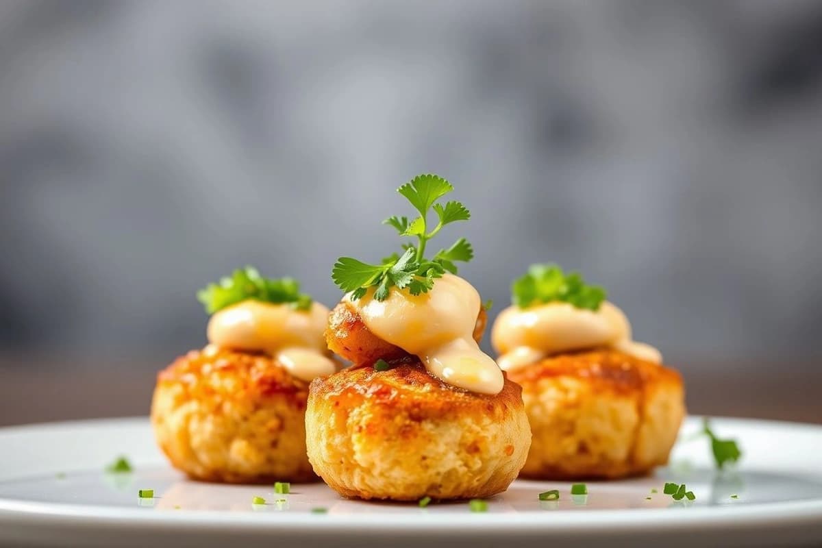 Croquetas de Salmón Picante con Crema de Tamarindo y Cilantro Fresco