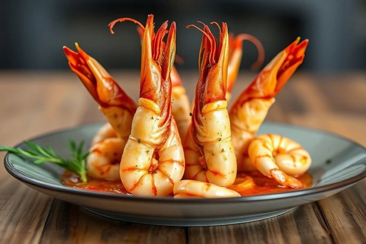 Gambas al Horno con Ajo y Pimentón: Un Sabor Profundo y Aromático