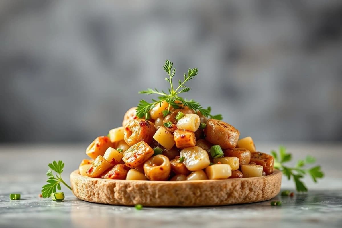 Kibbeh de Camarones con Chipotle y Hierbas Frescas: Una Delicia Libanesa para un Picnic