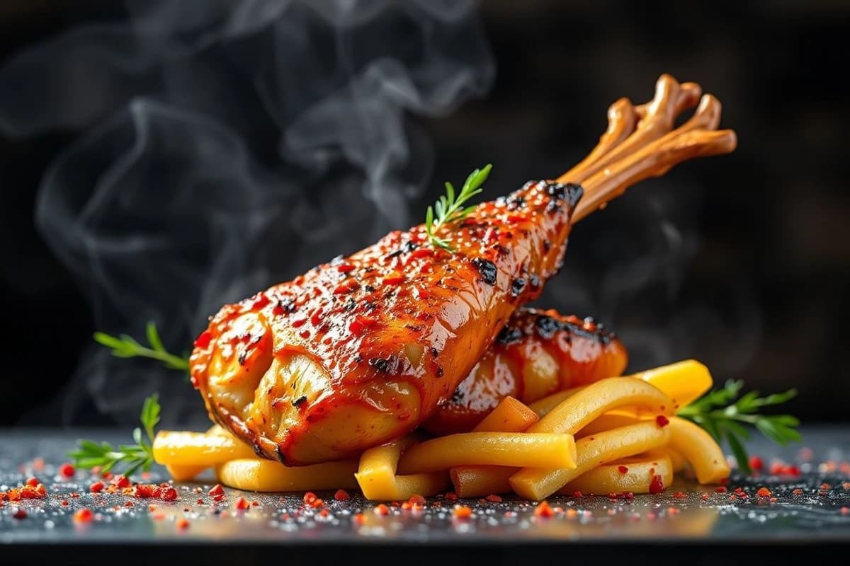 Lechazo al carbón con pimentón y romero: un clásico portugués con un toque de sabor a la parrilla