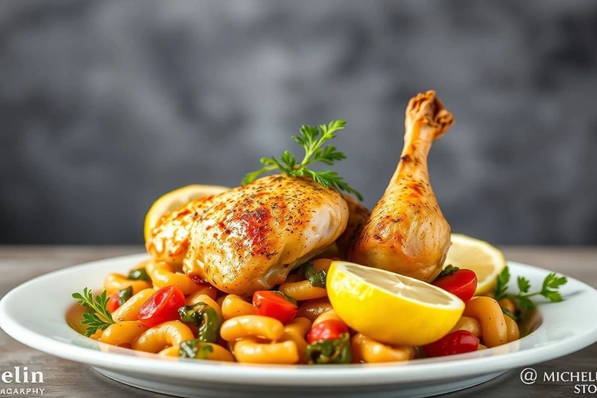 Pollo al Ajillo con Perejil y Limón: Un Plato Mediterráneo con Sabor a Fiesta
