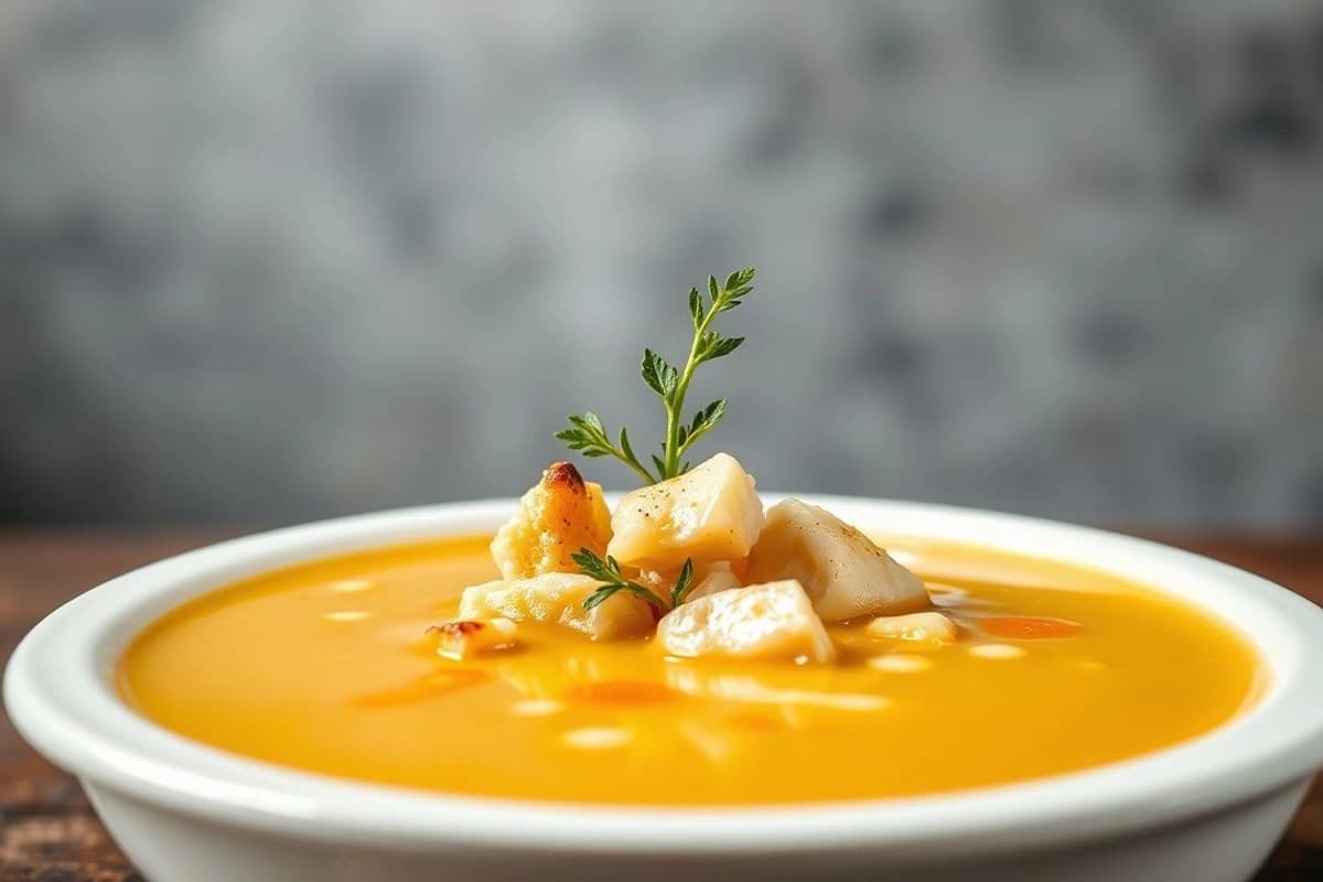 Sopa de Pascua con Pollo y Esquilache