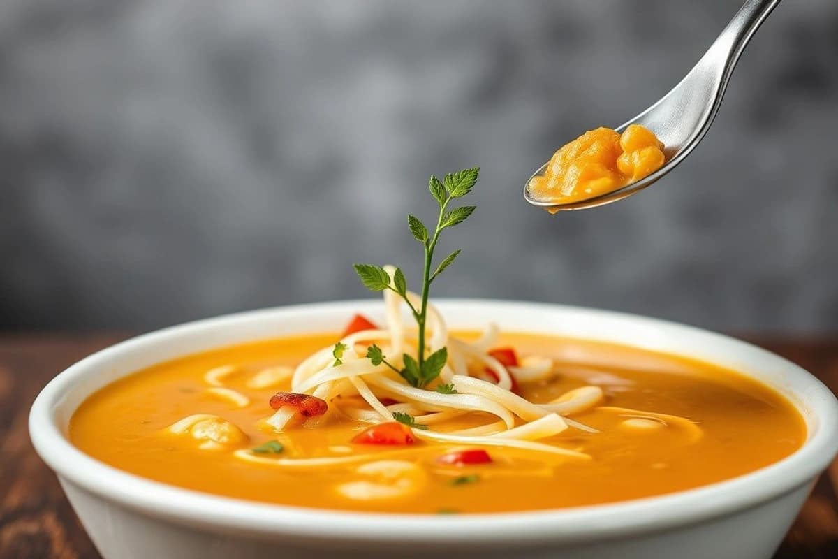 Sopa de Ternera Vietnamita con Fideos Cremosos