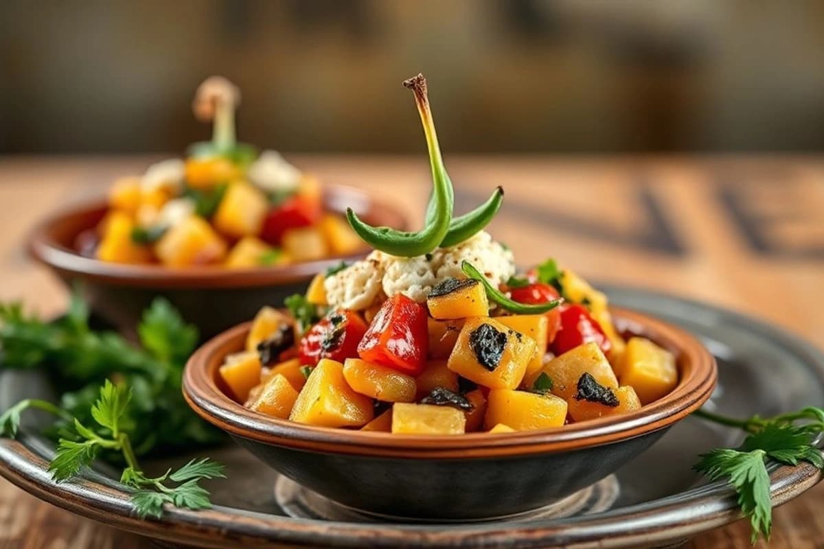 Tagines de calabacín y zanahoria con especias marroquíes