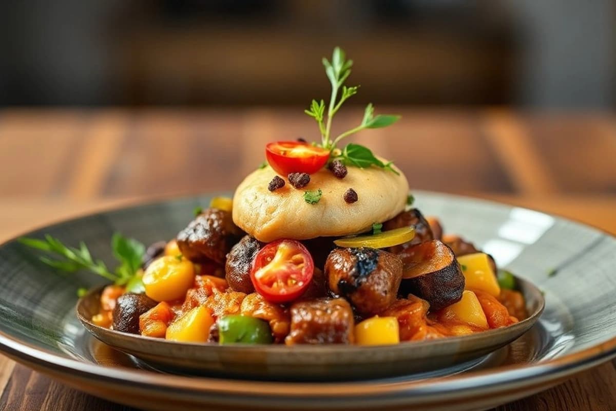 Tajine de Ternera con Verduras y Especias: Un Festín de Sabores y Texturas