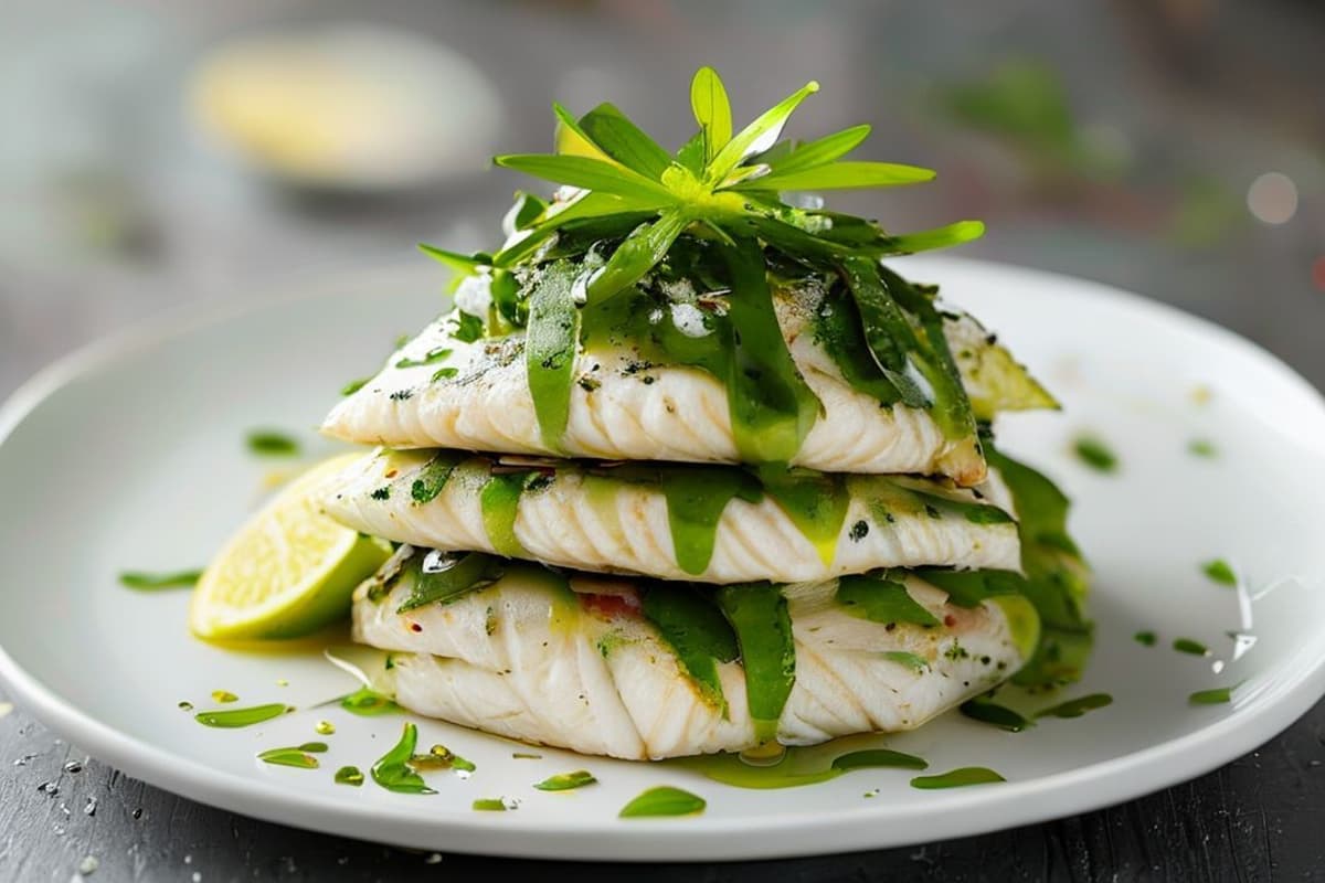 Tallarín Verde con Pescado Blanco: Un Placer Peruano