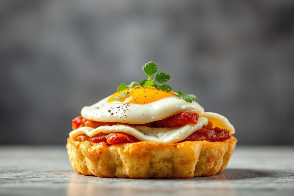 Tortas de Maíz con Huevo Revuelto y Chorizo Mexicano